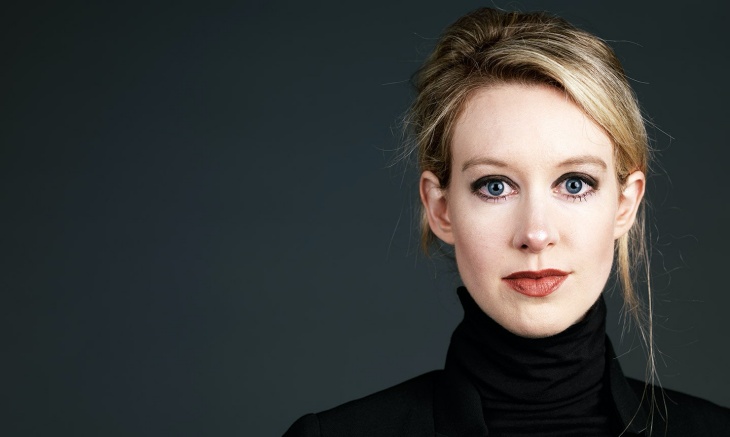 Elizabeth Holmes. (Foto Vanity Fair)