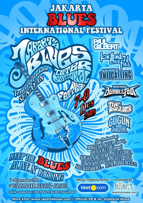4 Musisi Mancanegara yang Bakal Manggung di Jakarta Blues International Festival 2019
