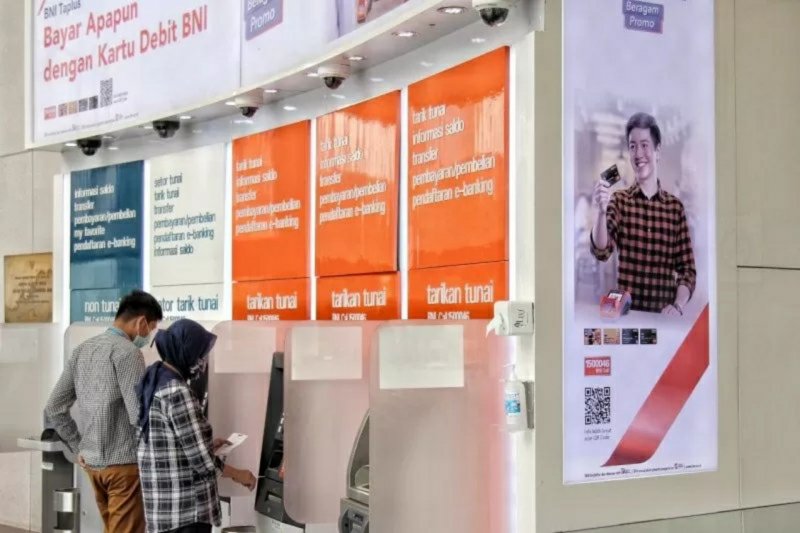 ATM BNI. (Foto:Antara)