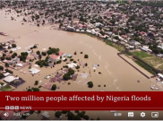 Ribuan Orang Terjebak Akibat Banjir di Timur Laut Nigeria