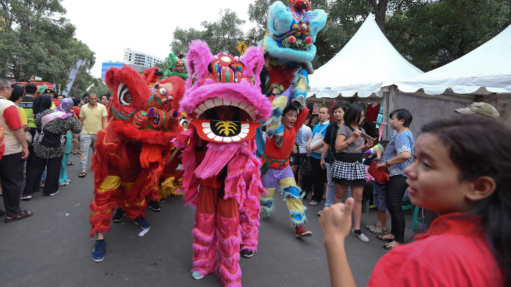 Wagub Sandiaga Puji Festival Cap Go Meh di Pecinan Glodok