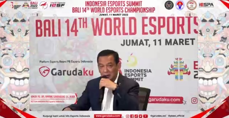 Kejuaraan Dunia Esports 2022 di Bali Diharap Angkat Sport Tourism
