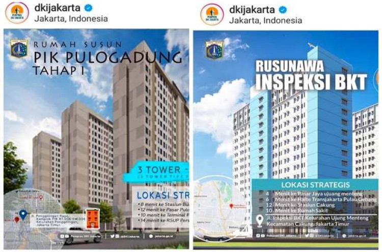 Pembangunan 3 Rusunawa di Jakarta Segera Rampung, Begini Cara Sewa Unitnya