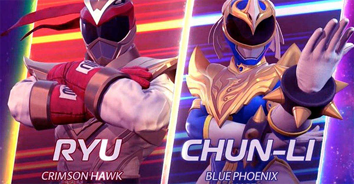 Muncul di Battle for the Grid, Ryu dan Chun-Li Jadi Power Rangers
