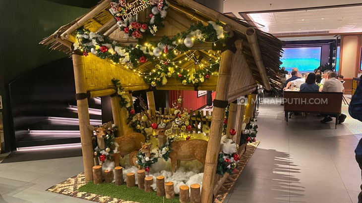 Dekorasi spesial natal dan thanksgiving di Babah Ramu. (Foto: Merahputih.com/Andrew Francois)