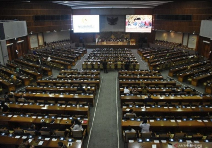 DPR Gelar Rapat Paripurna RUU APBN 2023 dengan Agenda Pandangan Umum Fraksi