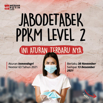 Aturan Terbaru PPKM Level 2 Jabodetabek