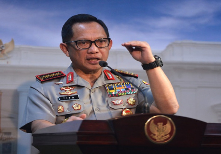 Kapolri: Pembunuh Bayaran Incar Nyawa Wiranto, Luhut, BG dan Gories Mere