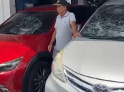 Pria ODGJ Ngamuk, 3 Mobil di Showroom Kartasura Jadi Korban