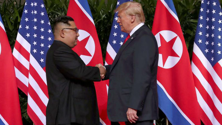 4 Butir Kesepakatan yang Ditandatangani Trump dan KIm