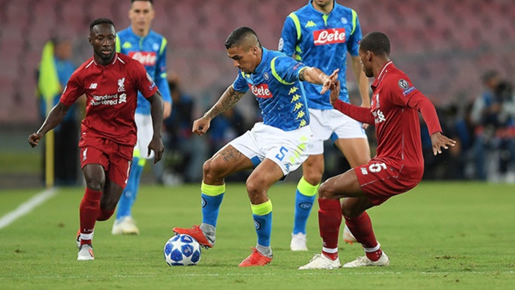 Liverpool vs Napoli. (Zimbio)