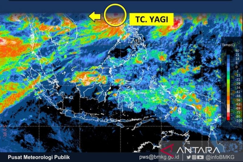 Indonesia Lolos dari Ancaman Siklon Yagi di Laut China Selatan