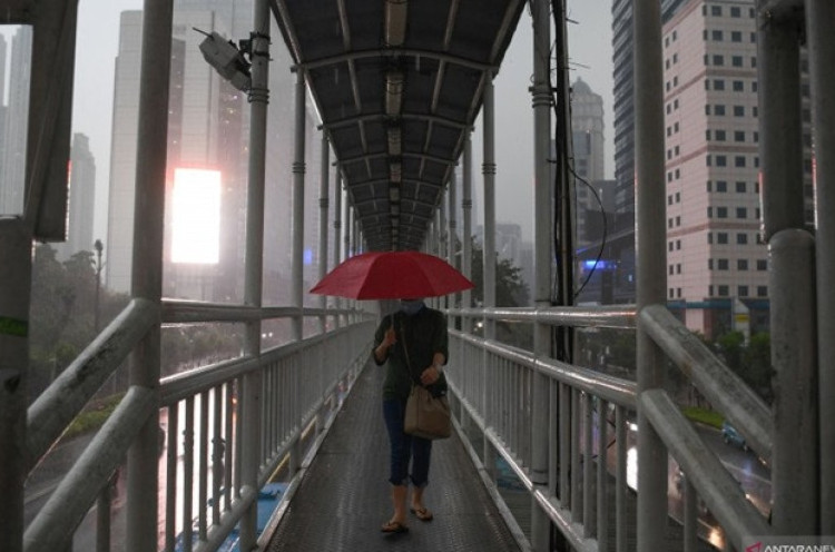 Hari Terakhir 2020, Seluruh Jakarta Diperkirakan Diguyur Hujan