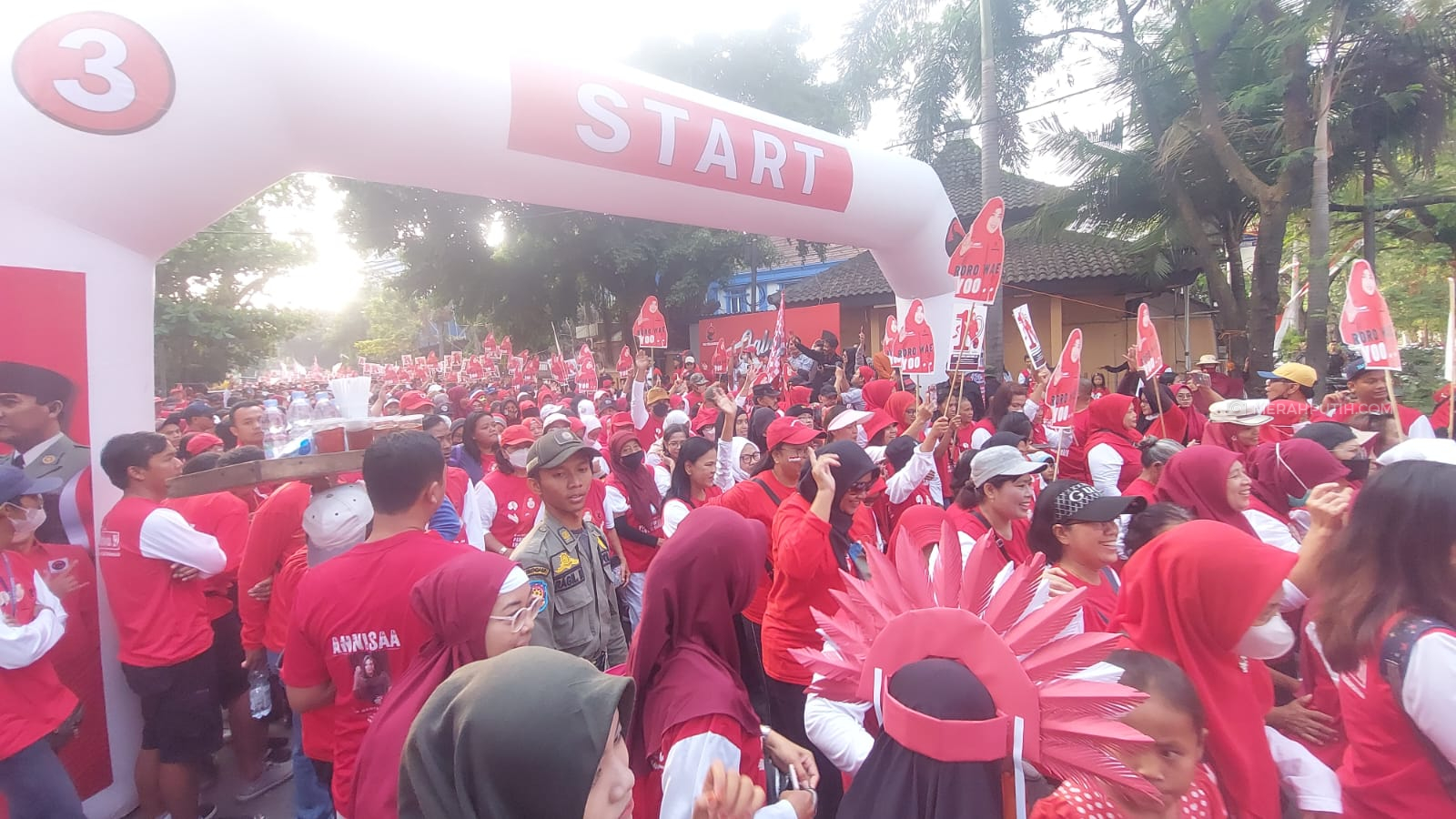 PDIP Solo Lakukan Konsolidasi Ribuan Kader Jelang Pemilu 2024