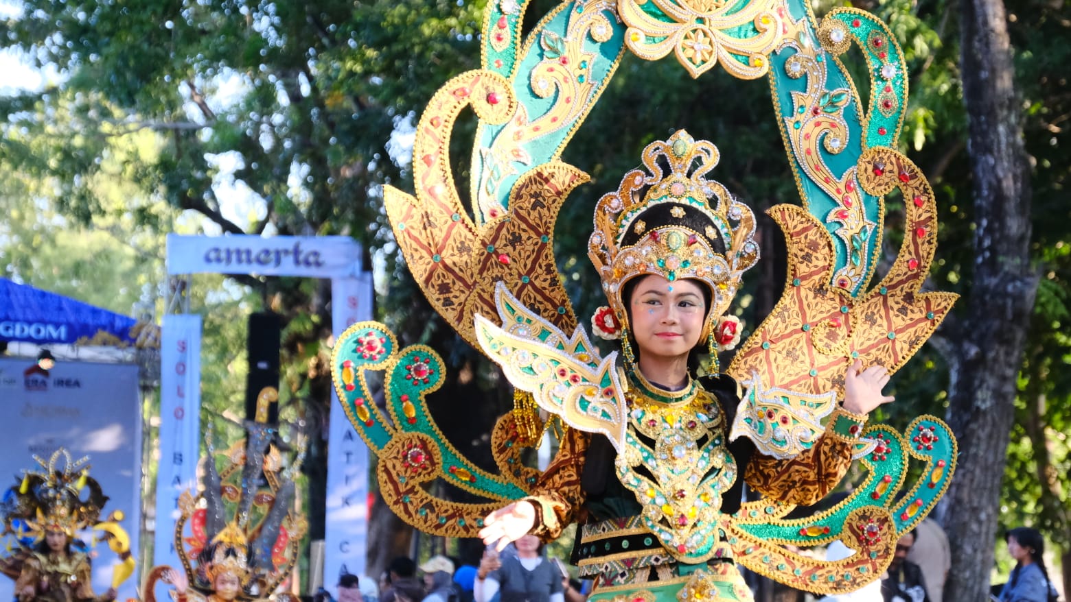 Tema Solo Batik Carnival tahun ini adalah Amerta: The Legacy of Mataram Kingdom