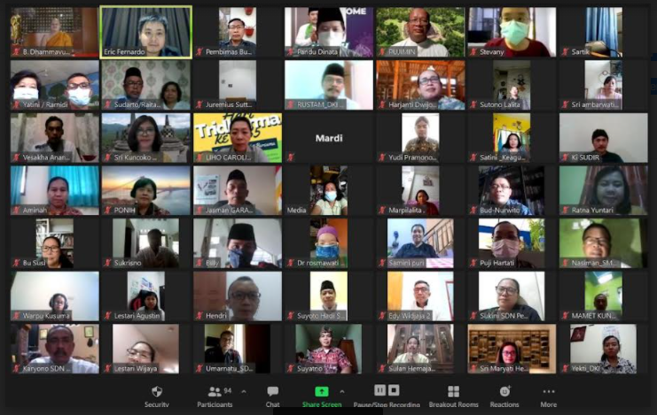 DPD Walubi DKI Jakarta Gelar Puja Bakti Secara Virtual