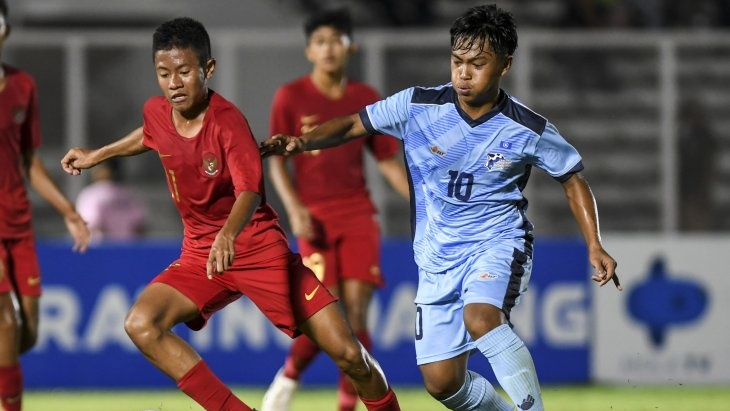 Timnas Indonesia U-16. (ANTARA FOTO/Galih Pradipta/pras)