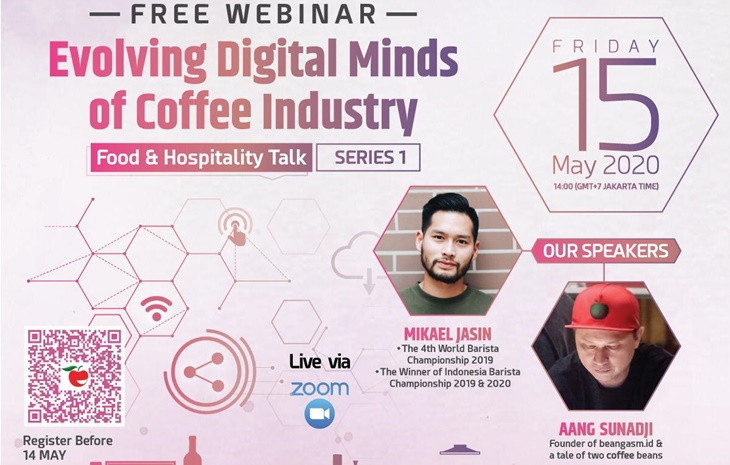 Food & Hospitality Talk Seri 1, Ngobrolin Industri Kopi setelah Pandemi Berlalu