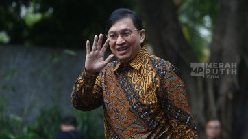 Musisi Yovie Widianto Sambangi Kediaman Prabowo Subianto di Kertanegara