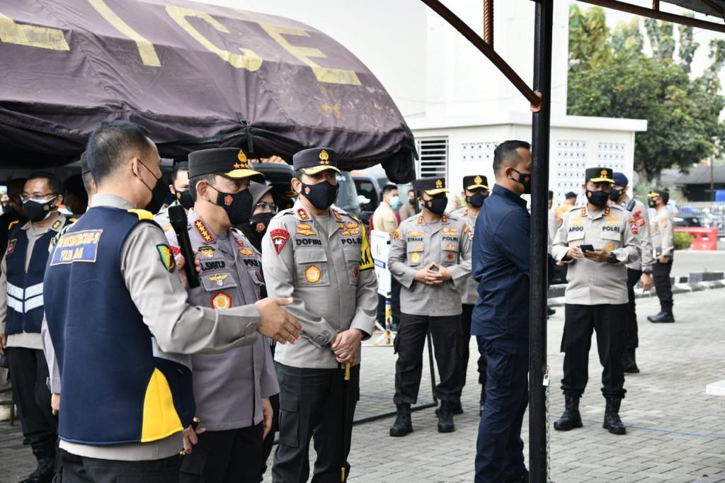Diawasi Kapolri Listyo, 36.292 Polisi di Jabar Divaksinasi COVID-19
