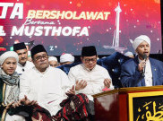 Pramono-Rano Hadir di Jakarta Bersholawat, Doakan Ibu Kota Aman