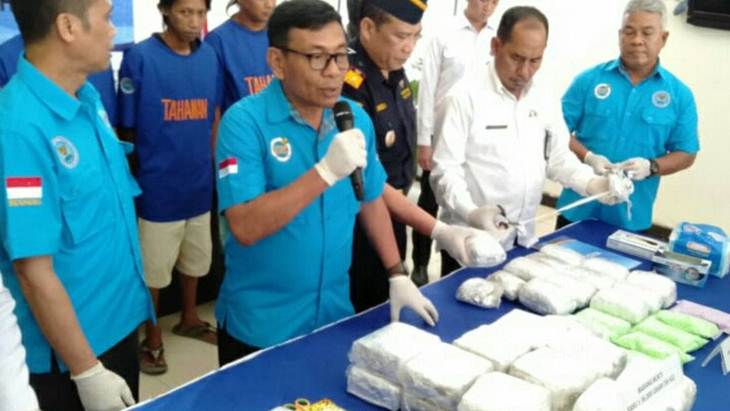 BNN Amankan Kurir Pembawa 36 Kilogram Sabu-sabu untuk Diedarkan di Tahun Baru