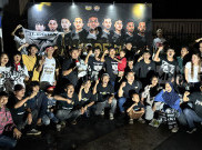 Suporter Buktikan Totalitas, Nobar Dukung Dewa United Banten FC vs Manila Digger