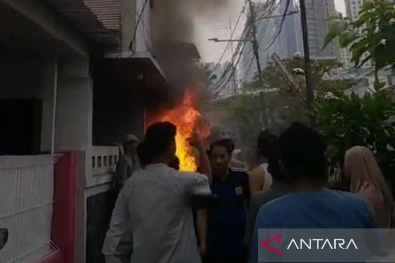 PNS Tewas di Kebakaran Benhil Lebaran Hari Pertama, Rumah dan 4 Motor Hangus
