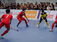 Persiapan Tim Hoki Indoor Putra Indonesia untuk 'Angkat Piala' di Sea Games 2023