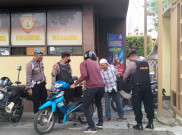 Seluruh Kantor Polisi Tingkatkan Pengamanan dengan Berlakukan Satu Pintu Keluar Masuk
