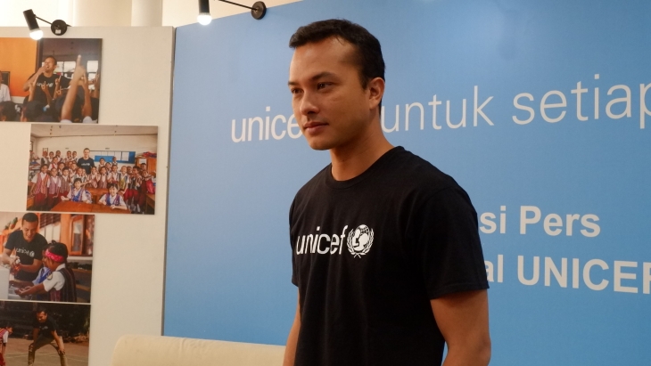 Ia juga menjadi Duta Nasional Unicef Indonesia (Foto: MP/Ikhsan Digdo)