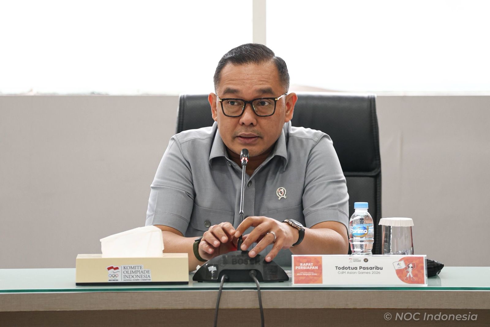 CdM Todotua Pasaribu Minta Semua Pihak All Out Bantu Atlet Indonesia di Asian Games 2026 Aichi-Nagoya