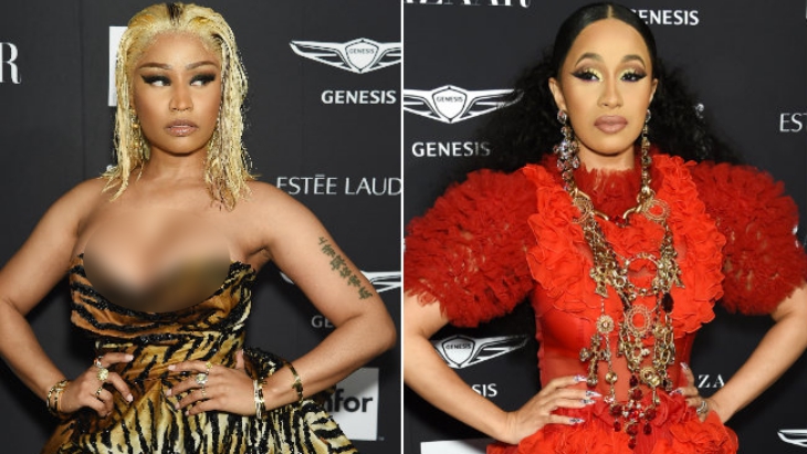 Heboh! Nicki Minaj dan Cardi B Adu Jotos saat Acara Fashion