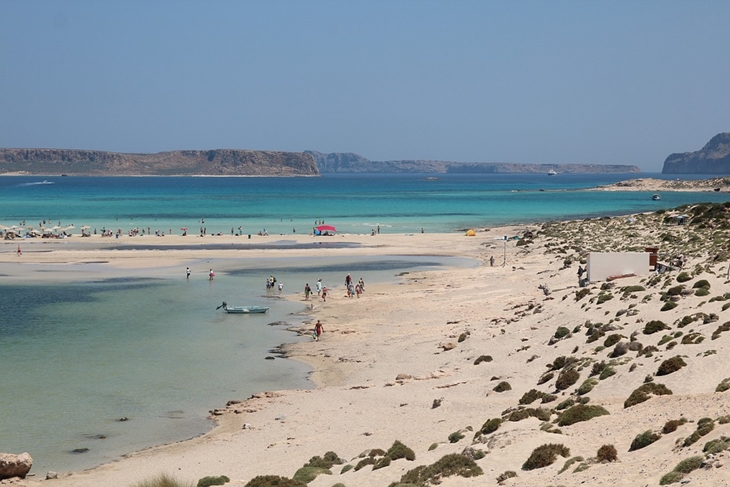 Pulau Kreta di Yunani memiliki pemandangan pantai sangat indah. (Foto: Pixabay/stefanlanghp1)