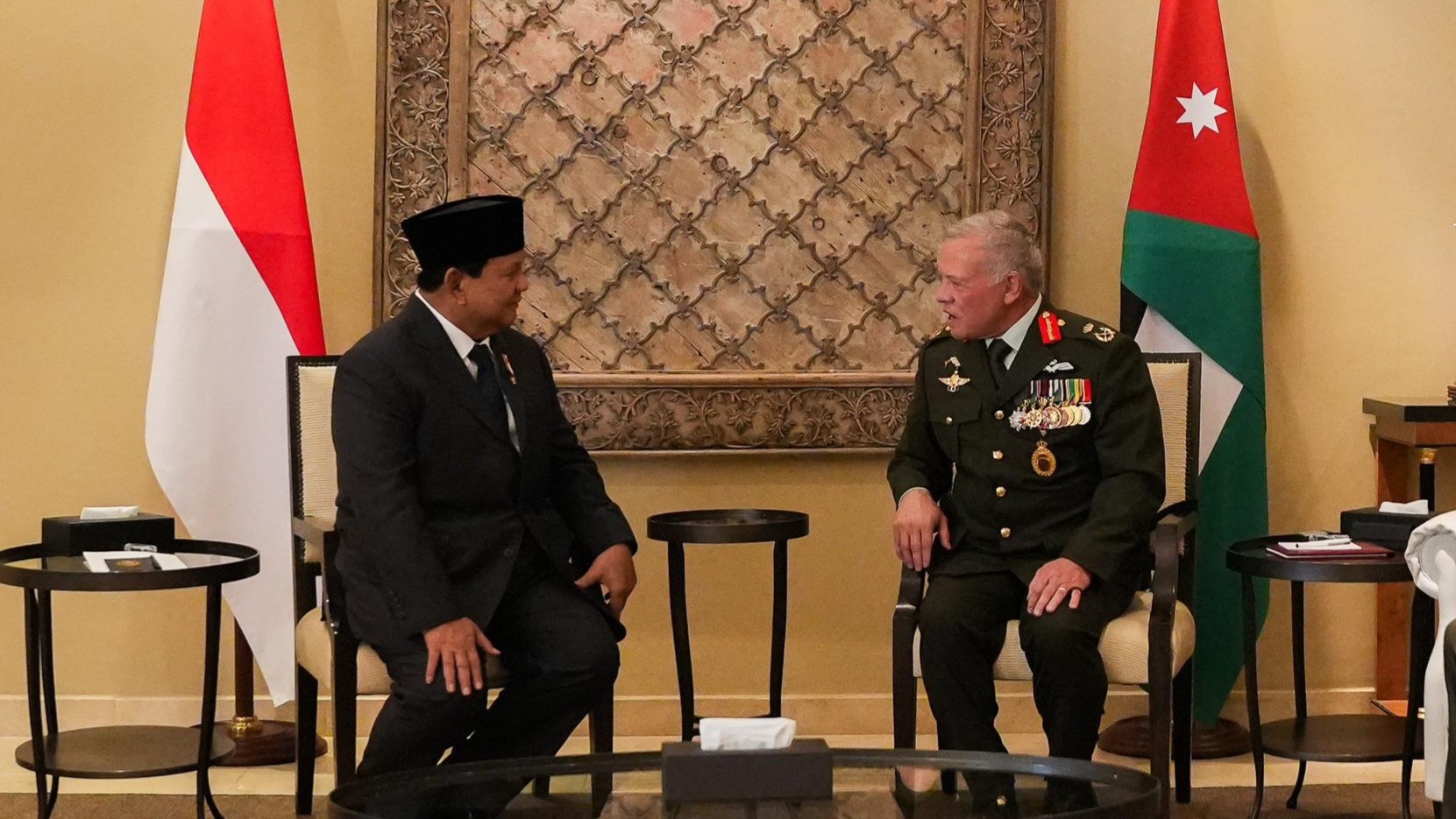 Bertemu Raja Yordania, Prabowo Bahas Bantuan Kemanusiaan dan Perlindungan untuk Gaza