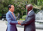 Jokowi Lakukan Pertemuan Bilateral Dengan Presiden Kenya
