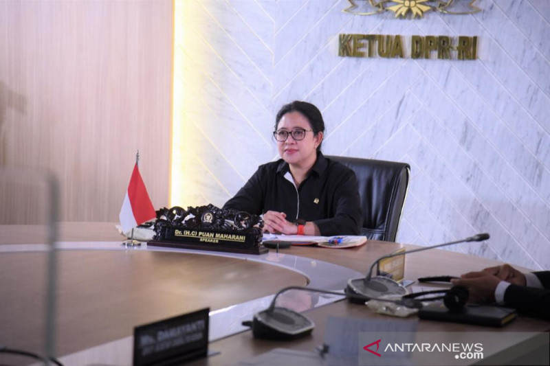Ketua DPR RI Puan Maharani. ANTARA/HO-DPR RI