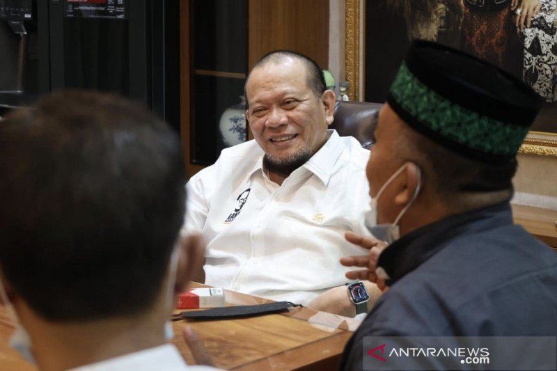 Ketua DPR LaNyalla Matalitti. (Foto: Antara)
