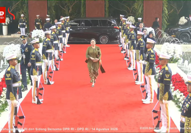 Puan Datang Terlambat di Sidang Tahunan MPR/DPR 2026, Foto bersama Prabowo Ditunda