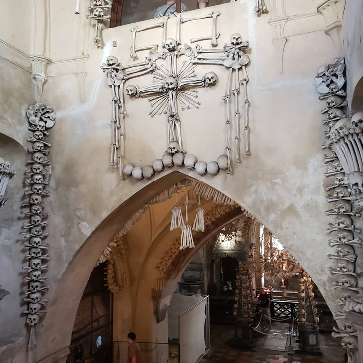 Sedlec Ossuary. (Foto: instagram.com/jenznyc)
