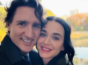  Go Public, Katy Perry Pamer Kemesraan Bareng Justin Trudeau di Instagram