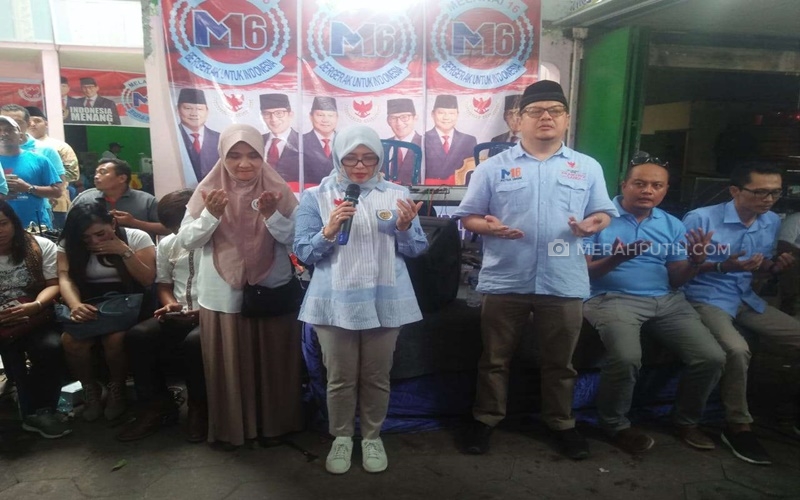 Rutriningsih bersama Nur Asia di Boyolali