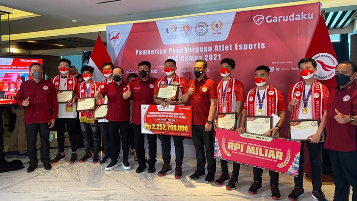 Unjuk Gigi di SEA Games 2021, Para Atlet Esports Dapat Bonus Rp 3,8 Miliar