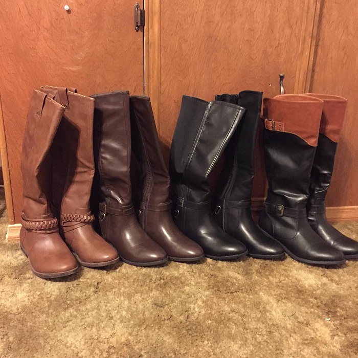 Rampage boots. (Instagram/katie_gullion)