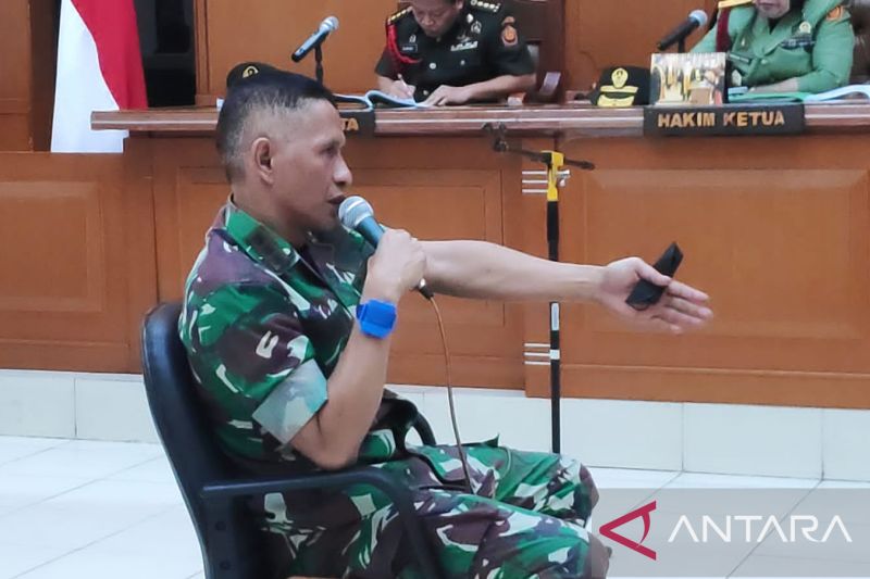 Kolonel Priyanto Terdakwa Pembunuhan Dua Remaja di Nagreg Jalani Sidang Vonis