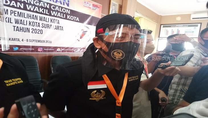 Tim Pemenangan Naik Pitam Bajo Disebut Calon Boneka Pilwakot Solo