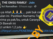 [HOAKS atau FAKTA]: Link Penerima BLT UMKM Bulan Januari 2022 Sebesar Rp 1,2 Juta