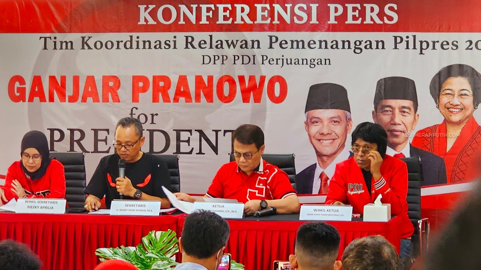 PDIP Siapkan Kantor Sekretariat Relawan Ganjar