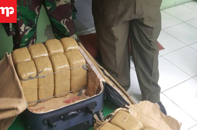 Pembawa 40 Kilogram Ganja Aceh Diringkus di Atas Bus