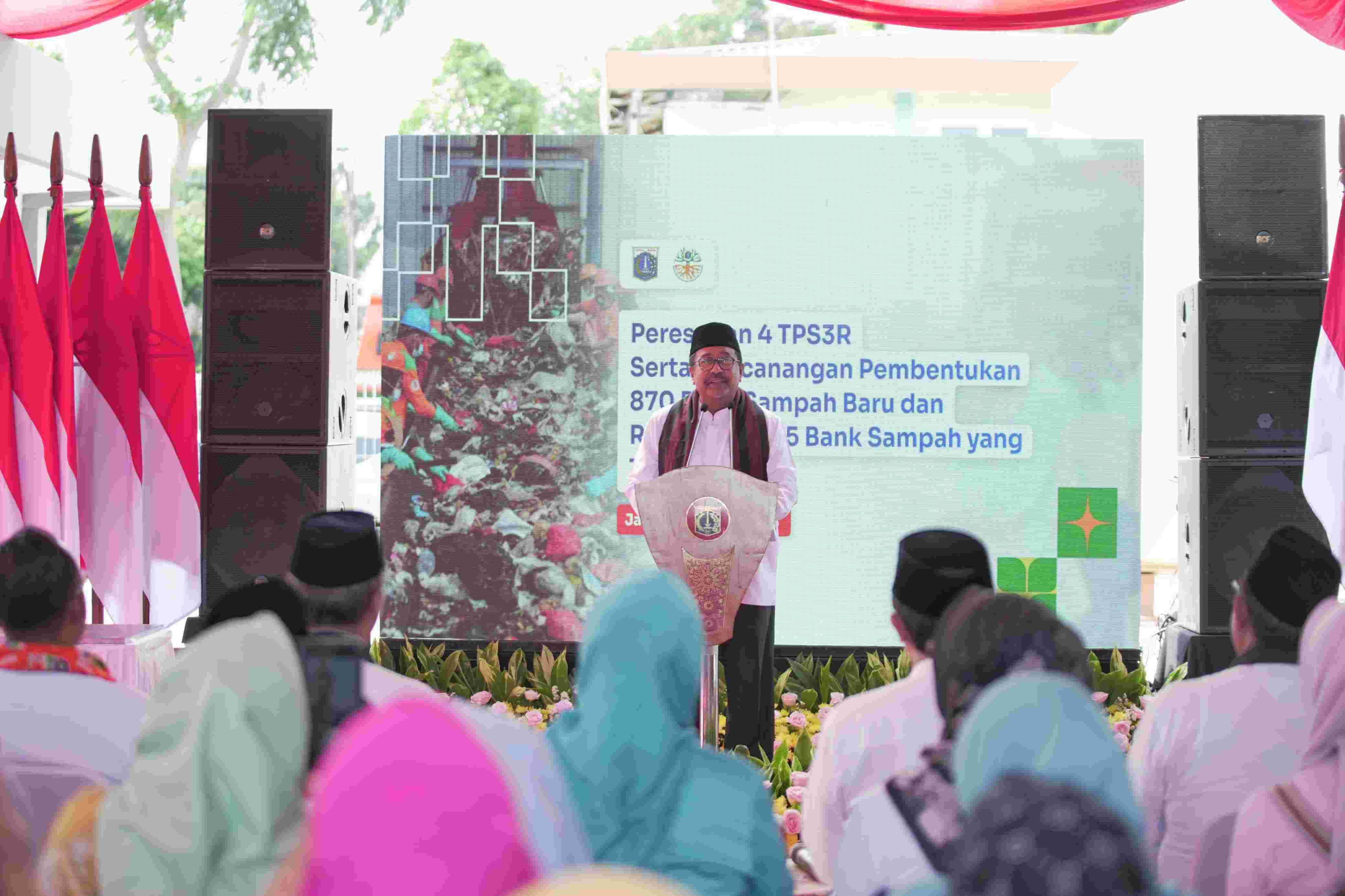Pemprov DKI Resmikan 4 TPS 3R di Jakarta Utara, Fokus Kurangi Volume Sampah dari Rumah